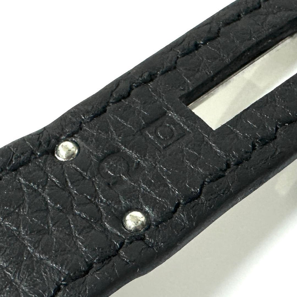 Hermès Birkin 30 – Black Togo Leather with Palladium Hardware (□M Stamp, Full Set)