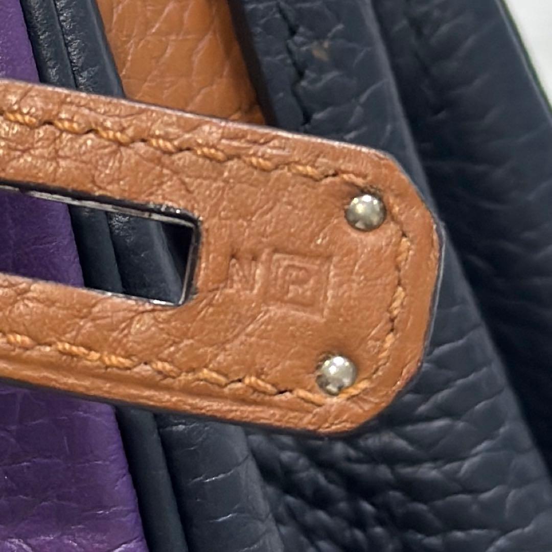 Hermes Kelly 32 Harlequin stamp and authenticity details